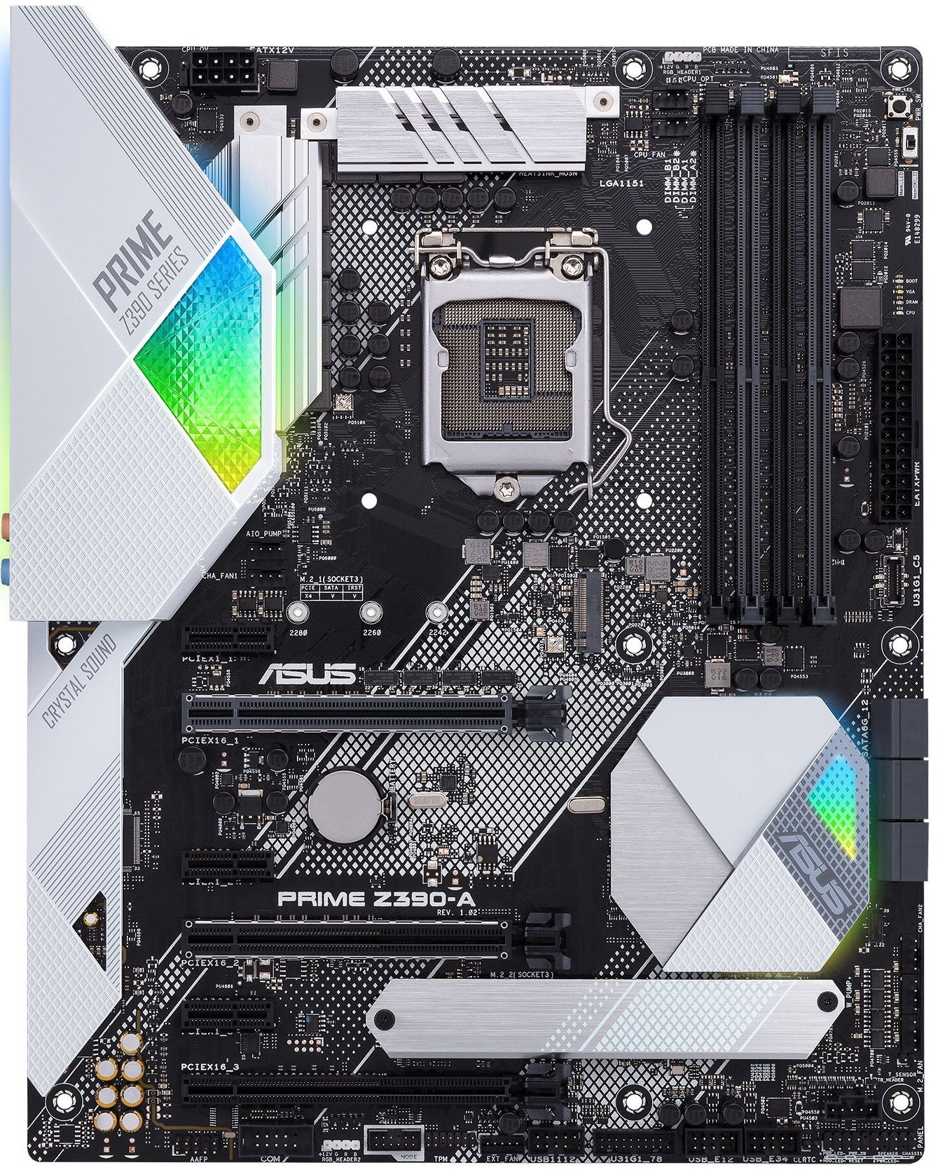 ASUS PRIME Z390-A 正常動作確認済 Asus Prime Z390-A - Motherboard Specifications On MotherboardDB